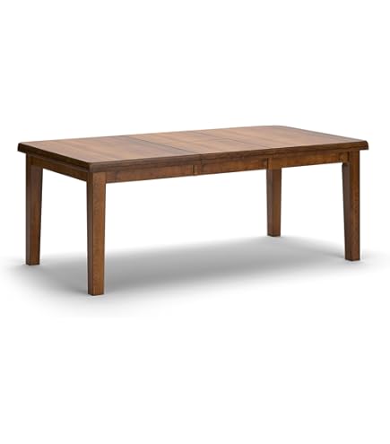 Amazon.com: SIMPLIHOME Colby Dining Table - 60-76 inch Wide Solid